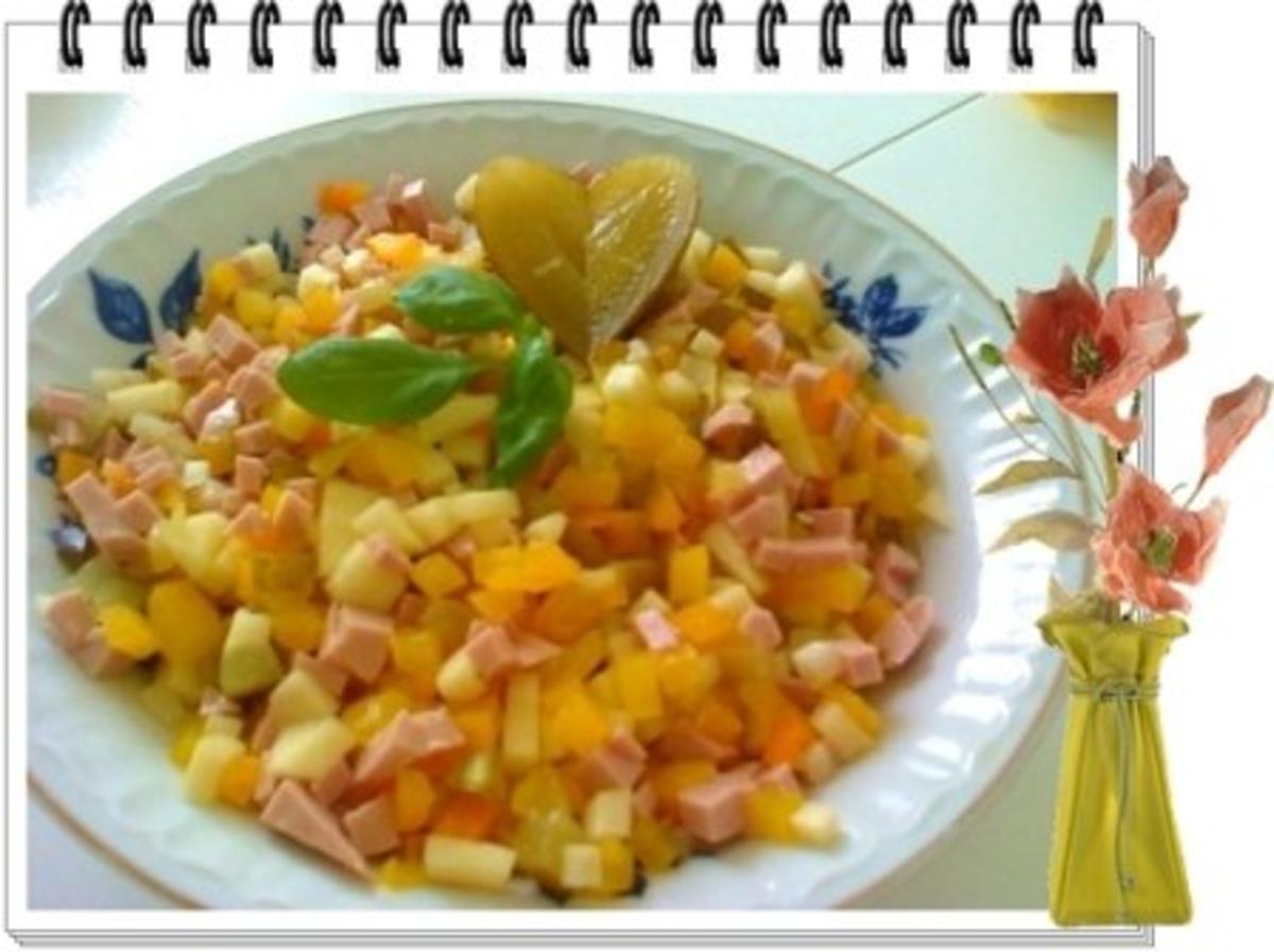 Salat: Geflügel Fleischwurst-Salat mit Fenchel und  . . . - Rezept