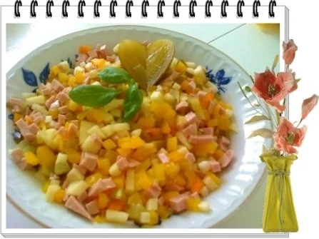 Salat: Geflügel Fleischwurst-Salat mit Fenchel und  . . . - Rezept