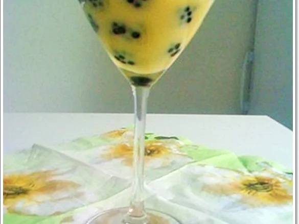 Rezept: Brombeeren mit Eierlikör-Drink Bild Nr. 5621 Brombeeren mit Eierlikör-Drink - Rezept - Bild Nr. 5621