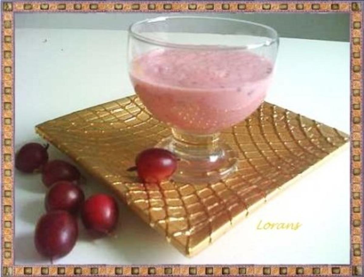 Getränk: Kirschen-Stachelbeeren - Fruchtshake - Rezept - Bild Nr. 3