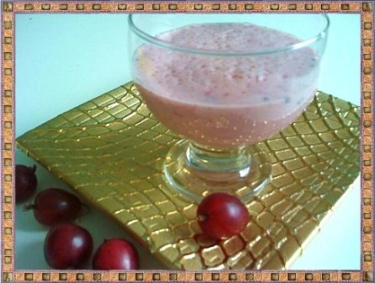Getränk: Kirschen-Stachelbeeren - Fruchtshake - Rezept - Bild Nr. 10