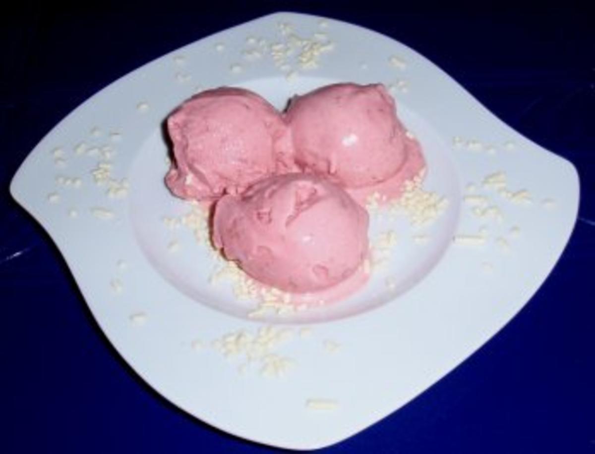 Himbeer-Kiwi-Joghurt-Sahne-Eis - Rezept - Bild Nr. 7