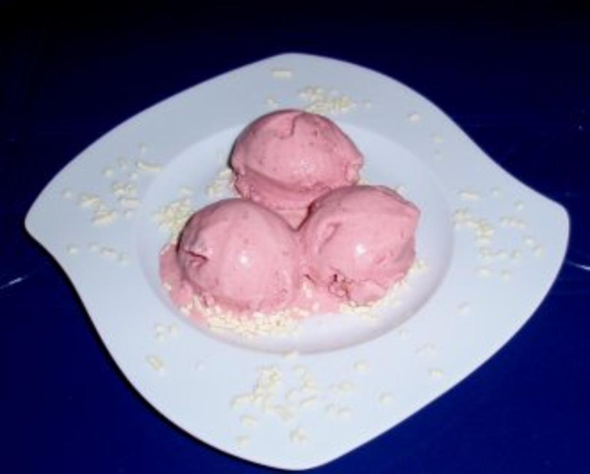 Himbeer-Kiwi-Joghurt-Sahne-Eis - Rezept - Bild Nr. 8