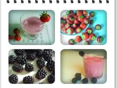 Getränk: Brombeeren-Erdbeeren - Fruchtshake - Rezept - Bild Nr. 3
