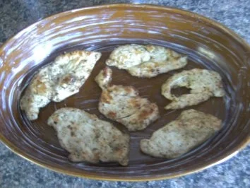 Rezept: Gyrosschnitzel mit Schafskäse Bild Nr. 3 Gyrosschnitzel mit Schafskäse - Rezept - Bild Nr. 3