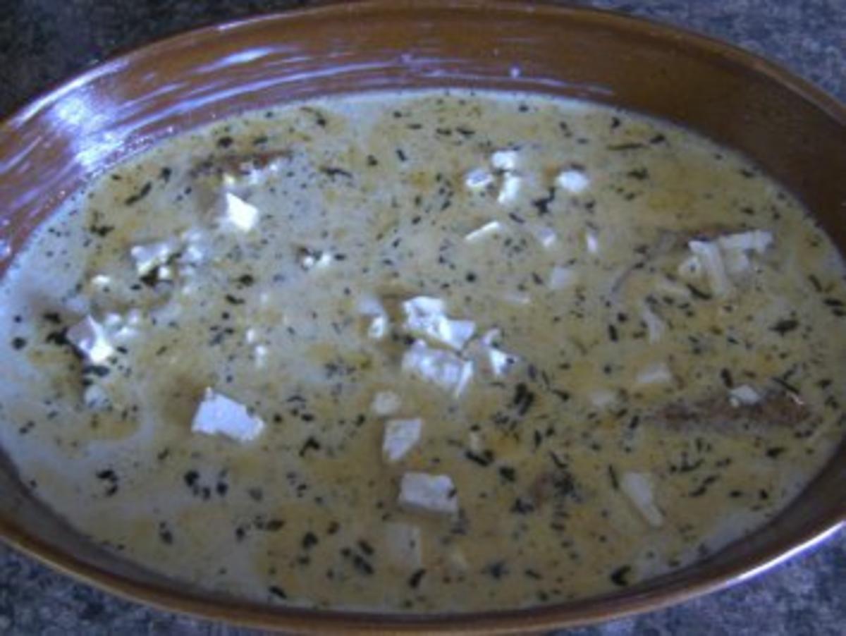 Gyrosschnitzel mit Schafskäse - Rezept - Bild Nr. 4