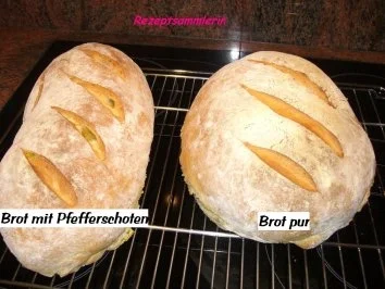 Brot:  CIABATTA mit mild eingelegten Pfefferschoten - Rezept - Bild Nr. 3