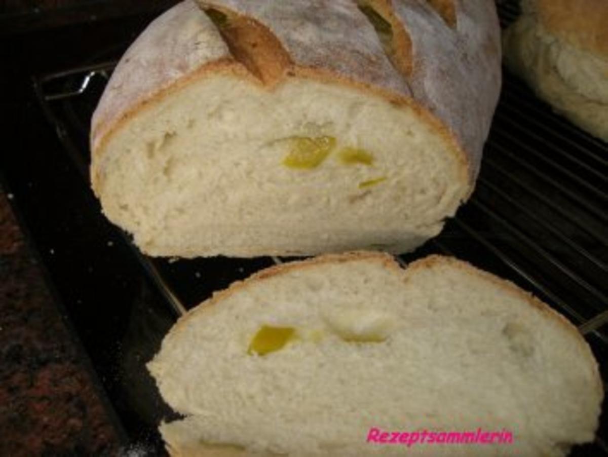 Brot:  CIABATTA mit mild eingelegten Pfefferschoten - Rezept - Bild Nr. 4