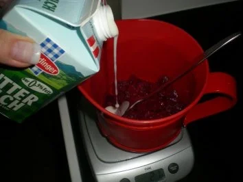 Rezept: Eis: Ribisel - Minze Eiscreme Bild Nr. 7 Eis: Ribisel - Minze Eiscreme - Rezept - Bild Nr. 7