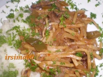 Rezept: Chinesisches Zwiebelfleisch Bild Nr. 2 Chinesisches Zwiebelfleisch - Rezept - Bild Nr. 2