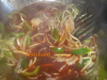 Rezept: Chinesisches Zwiebelfleisch Bild Nr. 8 Chinesisches Zwiebelfleisch - Rezept - Bild Nr. 8