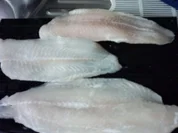 Rezept: Pfeffer-Pangasiusfilet mit Petersiliensoße, geeisten Zuckerschoten und Reis Pfeffer-Pangasiusfilet mit Petersiliensoße, geeisten Zuckerschoten und Reis - Rezept