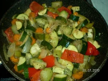 Rezept: Pfannengemüse Pfannengemüse - Rezept