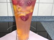 Himbeer-Pfirsich-Bowle - Rezept