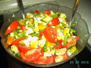 Sommersalat - Rezept