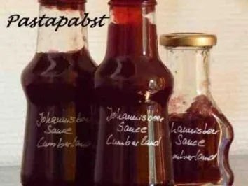 Rezept: Johannisbeersauce"Cumberland" Johannisbeersauce"Cumberland" - Rezept