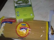 Spinat Spaghetti - Rezept