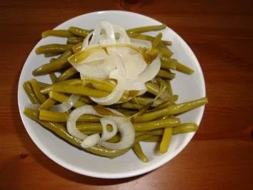 Saure Böhnchen - Rezept