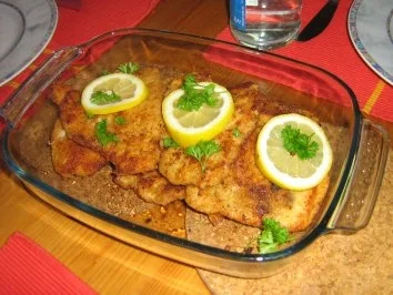 Rezept: Putenschnitzel mit Kartoffelsalat Bild Nr. 5 Putenschnitzel mit Kartoffelsalat - Rezept - Bild Nr. 5