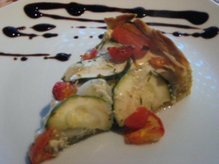 Tomaten Zucchini Quiche - einfach - von julchen_chris84