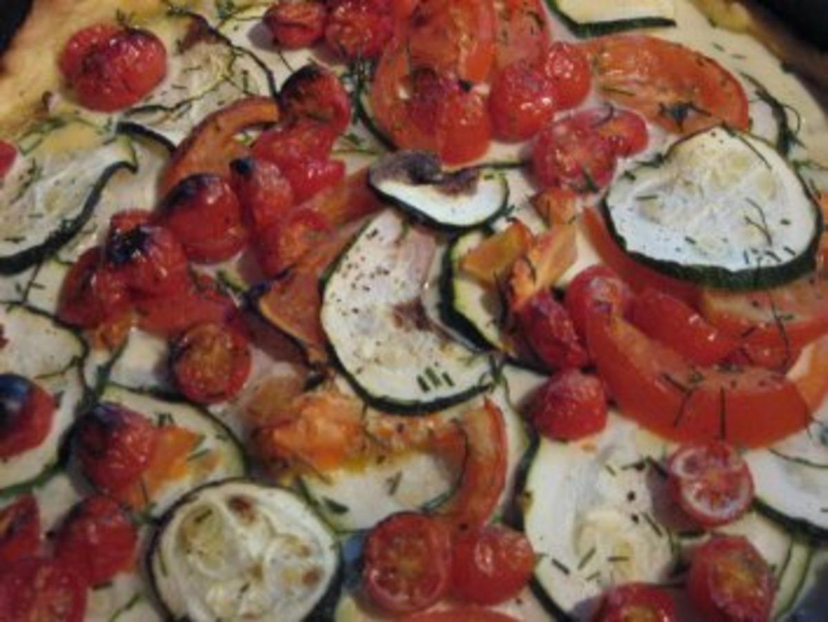 Tomaten-Zucchini Quiche - Rezept - Bild Nr. 3