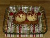 Eis-Tiramisu auf dem Teller - Rezept