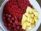 Einmachen: Johannisbeer-Himbeer-Apfel - Gelee - Rezept