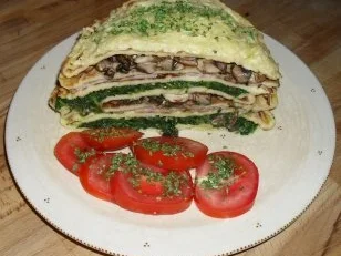 Eieromelette - Auflauf - Rezept