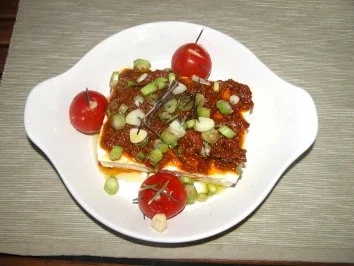 Rezept: Schafskäse überbacken Bild Nr. 2 Schafskäse überbacken - Rezept - Bild Nr. 2