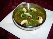 Klare Gemüsesuppe mit Champignons - Rezept