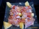 Melone mit Schinken - Rezept
