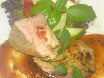 Gefülltes Schweinefleisch ( ala GonzoDD ) - Rezept