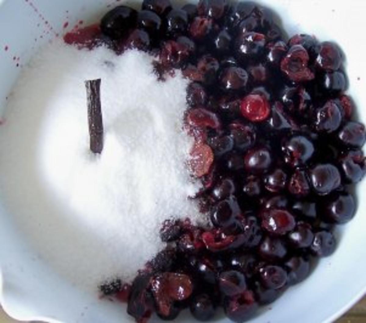Einmachen: Kirschen mit Vanille, eingekocht - Rezept - Bild Nr. 2