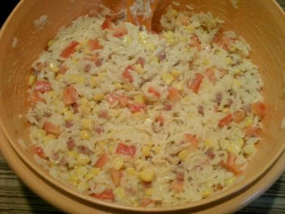 "Salat" Curry-Reissalat - Rezept