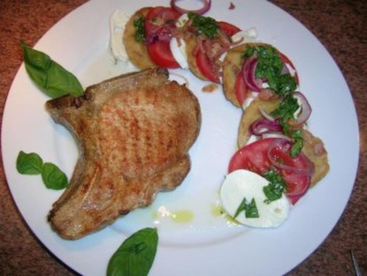 Salat von der Knödelrolle- mediterran angehaucht, echt lecker und keine Restaurantportion - Rezept - Bild Nr. 3