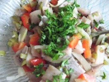 Matjessalat leichte Version - Rezept - Bild Nr. 4