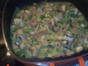 Rezept: Pilz - Frittata Bild Nr. 4 Pilz - Frittata - Rezept - Bild Nr. 4