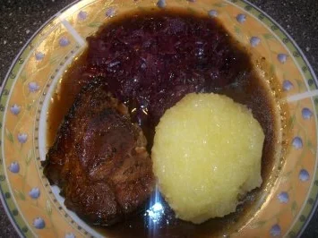 Rezept: Schweinebraten Bild Nr. 9 Schweinebraten - Rezept - Bild Nr. 9