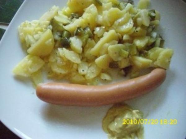 Salat : Kartoffelsalat Öl / Essig - einfach - von Radiergummi