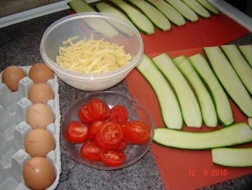 Pikante Kuchen : Zuccini-Käse-Muffins - Rezept - Bild Nr. 4