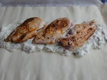Hähnchenbrüste im Blätterteig versteckt! - Rezept - Bild Nr. 5