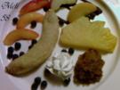 Grillen: Obst vom Grill mit Nußpesto - Rezept
