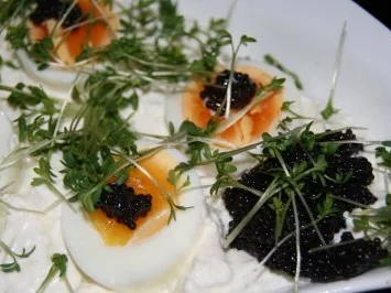 Vegetarisch: Quark mit Ei im Kressebett - Rezept - Bild Nr. 4