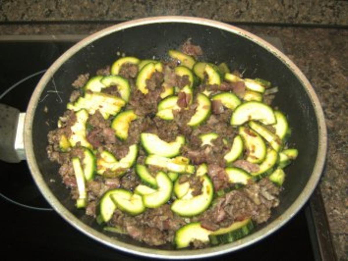 Zucchini - Hack - Pfanne - Rezept - Bild Nr. 3