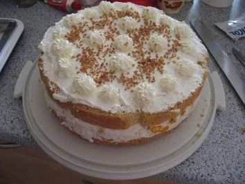 Torte - Quarkige Mandarinen - Rezept