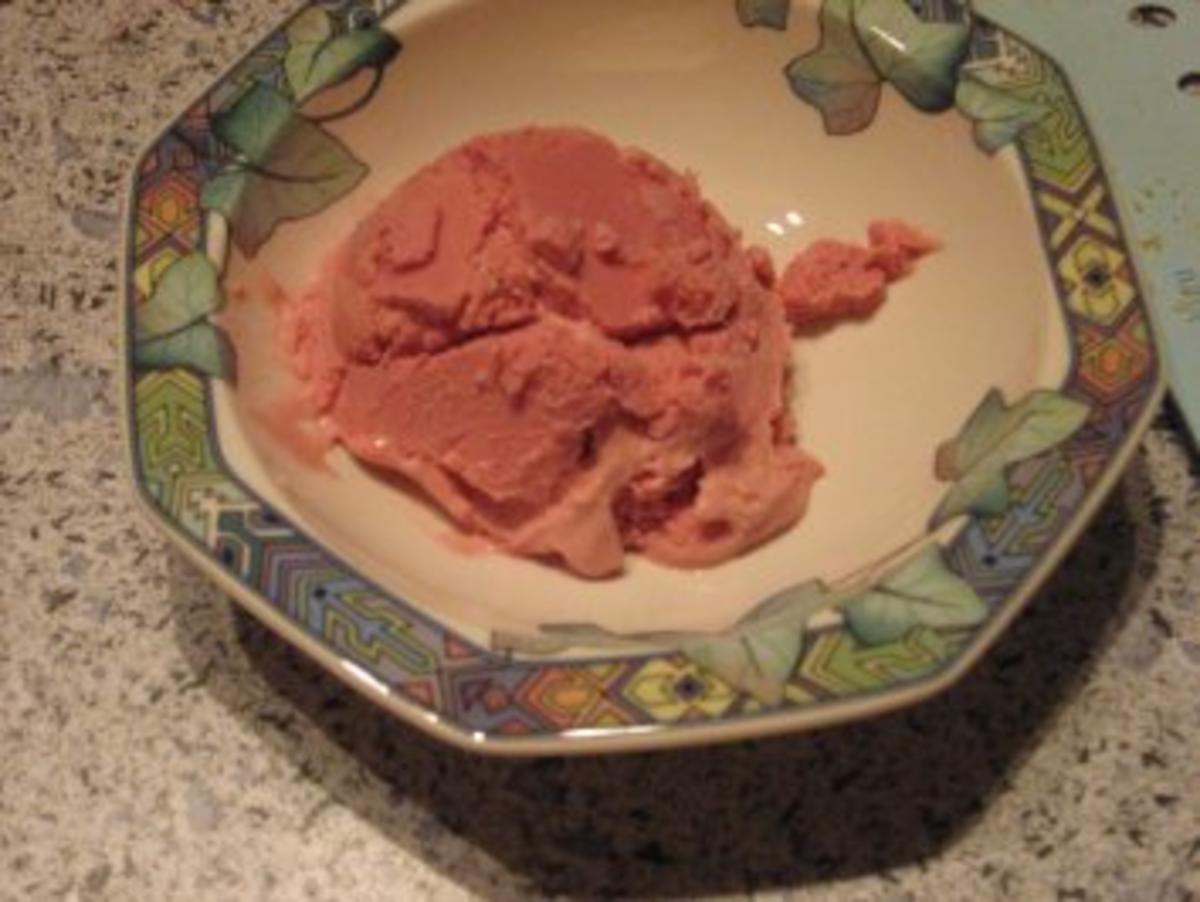 Bilder für Eis-Lachende Himbeeren - Rezept