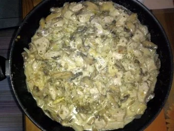 Rezept: Schweizer Spargelgeschnetzeltes Schweizer Spargelgeschnetzeltes - Rezept