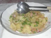 Erdäpfelsalat (Kartoffelsalat) - Rezept