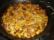 Rezept: Puten-Champignon-Pfanne mit Spätzle Puten-Champignon-Pfanne mit Spätzle - Rezept