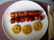 Wurstspieße - Rezept